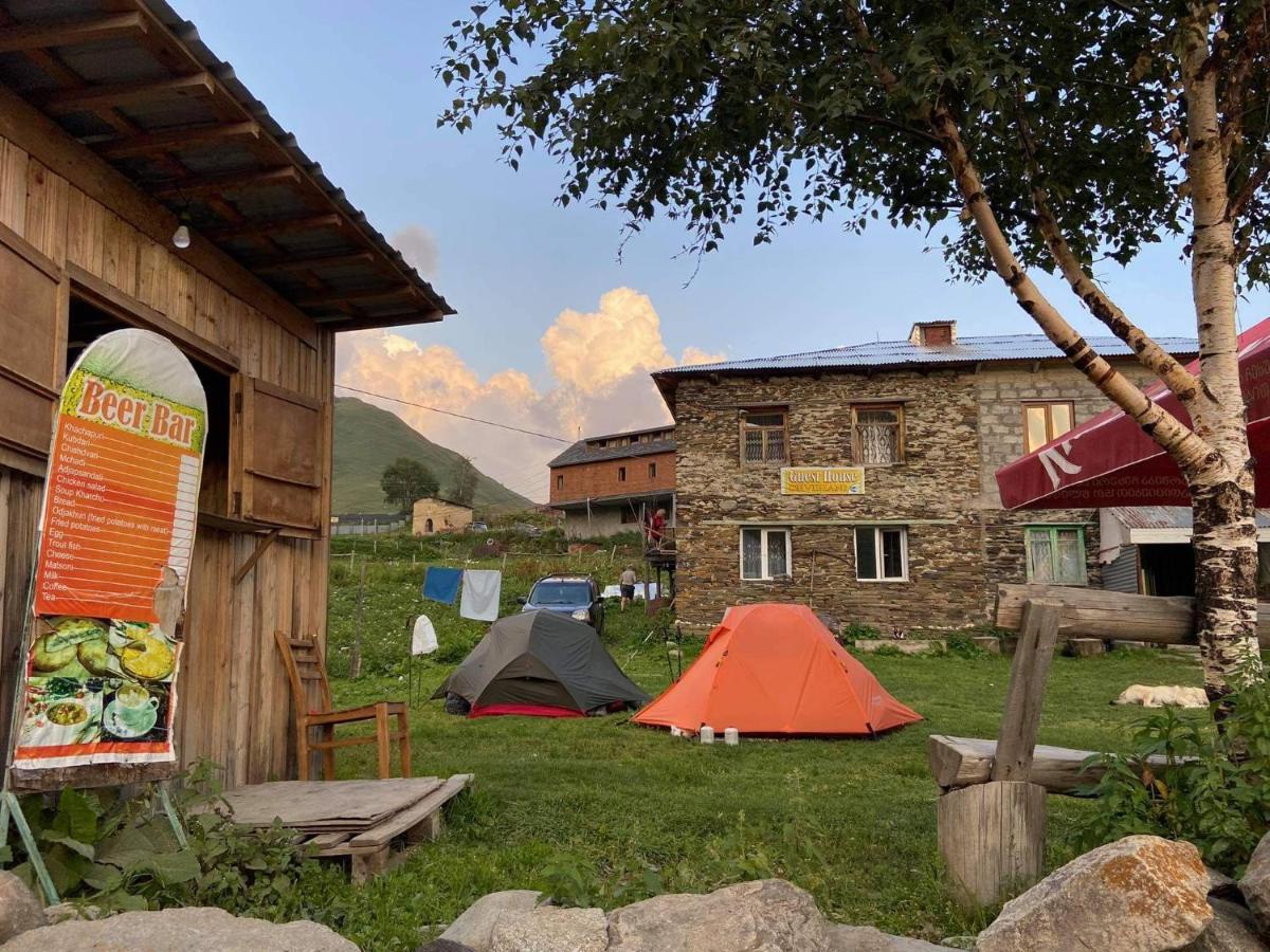 Chvibiani Guesthouse & Bar Ушгули Экстерьер фото