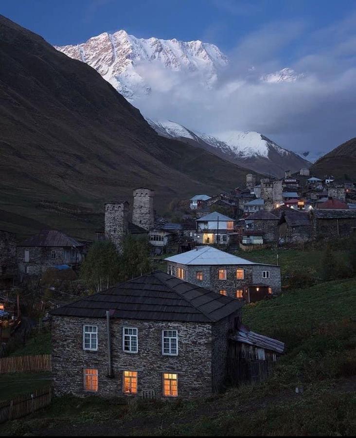 Chvibiani Guesthouse & Bar Ушгули Экстерьер фото