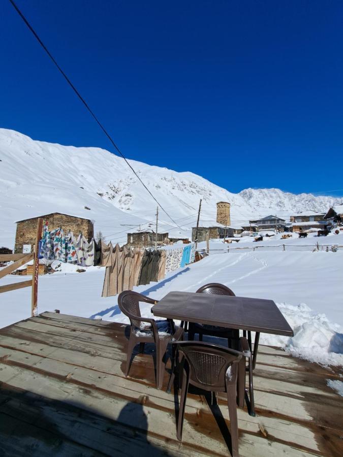Chvibiani Guesthouse & Bar Ушгули Экстерьер фото